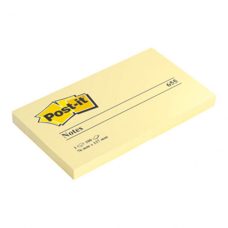 TACO NOTES ADH. 076x127 POST-IT 655 (100f)