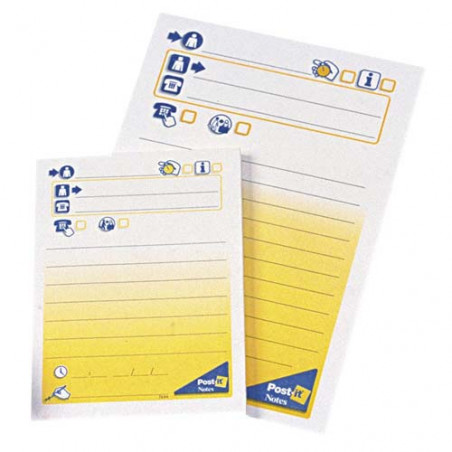 TACO NOTES ADH. 102x149 MENSAJE POST-IT 7693 (50f)