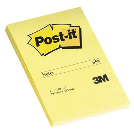 TACO NOTES ADH. 102x152 POST-IT 659 (100f)