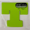 TACO NOTES ADH. LLETRA "T" 100x100 TIPUS POST-IT (50f)
