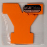 TACO NOTES ADH. LLETRA "Y" 100x100 TIPUS POST-IT (50f)