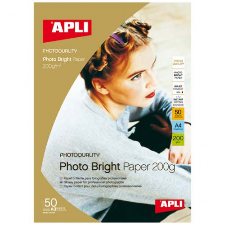 PAPER INK A3 FOTO BRILLO 175 gr. (50u)