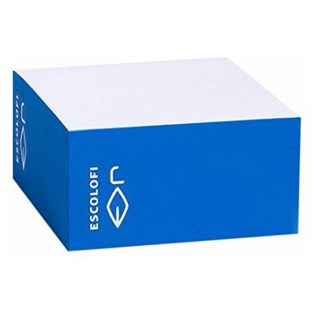 TACO NOTES 100x100  (500f) BLANC / CANTO COLOR BLAU