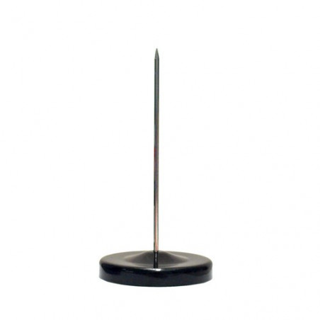 Pincho 135mm con base 75mm para notas caja de 10u.