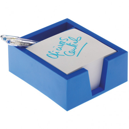 PORTA TACO NOTES 10x10 PLASTIC BLAU
