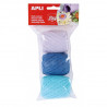 RAFIA NATURAL (MARINE)(LILA CLAR,BLAU C+F) 3u 33gr