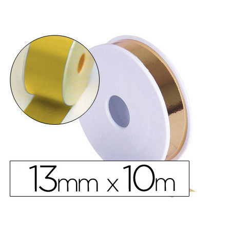 CINTA REGAL 19mm x 10m DEURARA / OR METALITZADA