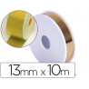 CINTA REGAL 19mm x 10m DEURARA / OR METALITZADA