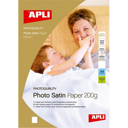 PAPER INK A4 FOTO SATIN 200 gr. (50u)