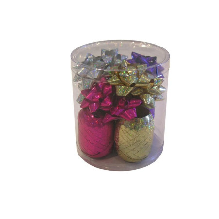 Cinta Regalo Bobina lisa 500mx7mm. cyclamen