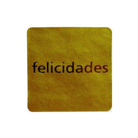 ETIQUETES REGAL FELICIDADES (250u.) ROTLLO