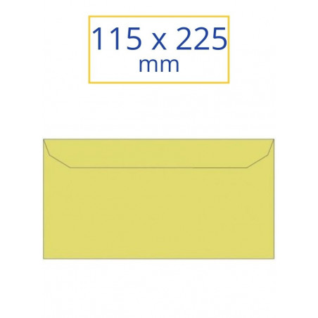 SOBRE COLOR 115x225 GROC MITG (10u.)