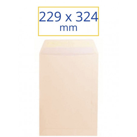 BOSSA BLANCA 229x324 VERJURADO MARFIL DIN-A4 (100u)        (ABO)