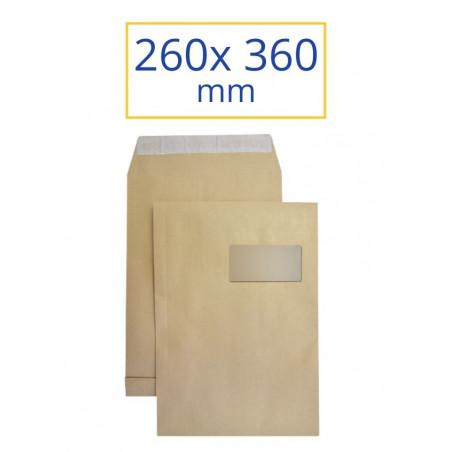 BOSSA KRAFT F.D. 230x330 DIN A4 (100u)                     (ABO)