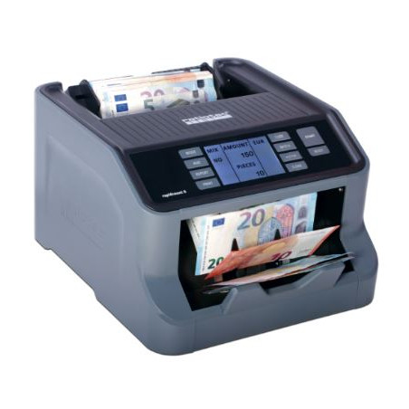 MAQUINA CONTA BITLLETS RATIOTEC S275 BARREJATS UV/IR/MG/SD
