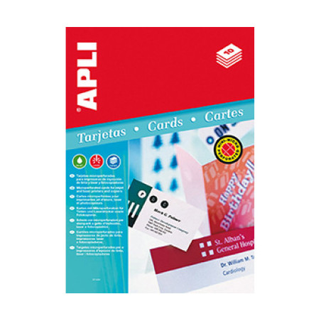 TARGES APLI 125X180 MM BLANC