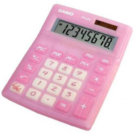 CALC. SOBRE T. 100X140 08D CASIO MS8 ROSA