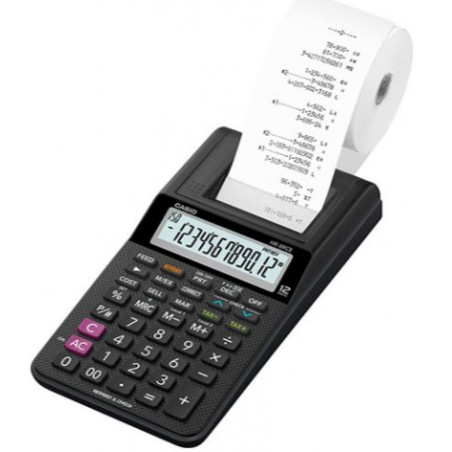 CALC. PAPER 100X190 12D EU CASIO HR8RCE