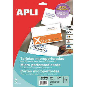 TARGES APLI 90 X 50 MM.BLANC (ANTIGA2793)