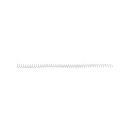 CANUTO ESPIRAL PLASTIC (6:35 08mm) BLANC (24u)