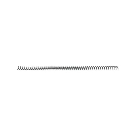 CANUTO ESPIRAL PLASTIC (6:35 10mm) NEGRE(24u)