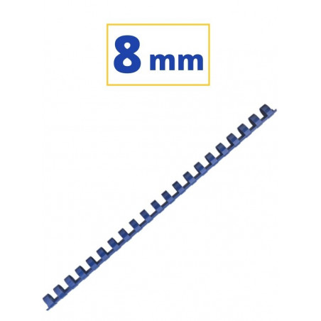 CANUTO PLASTIC (21a) 08mm (40 FULLS) BLAU