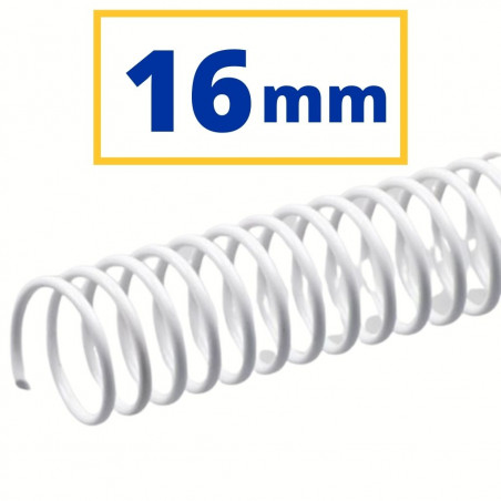 CANUTO PLASTIC (21a) 16 mm (120 FULLS) BLANC