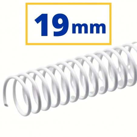 CANUTO PLASTIC (21a) 19 mm (160 FULLS) BLANC