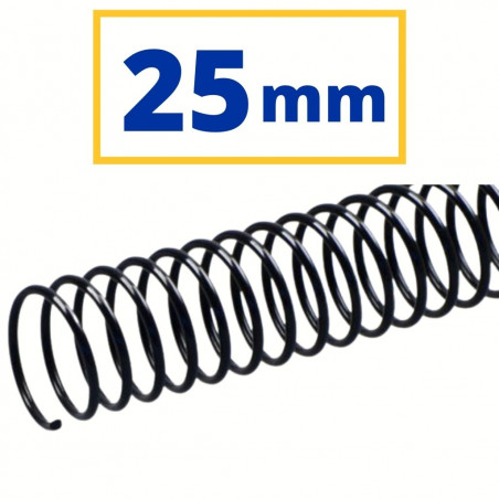 CANUTO PLASTIC (21a) 25 mm (240 FULLS) NEGRE