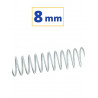 CANUTO ESPIRAL METALIC (5:1 08 mm 45 FULLS) BLANC