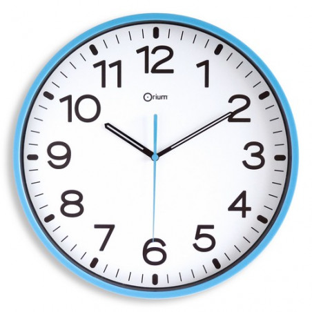 Reloj analógico 30 cm. color Azul mar Archivo 2000
