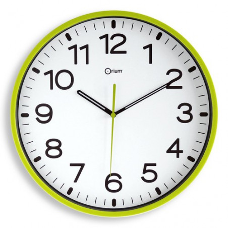 Reloj analógico 30 cm. color Kiwi Archivo 2000