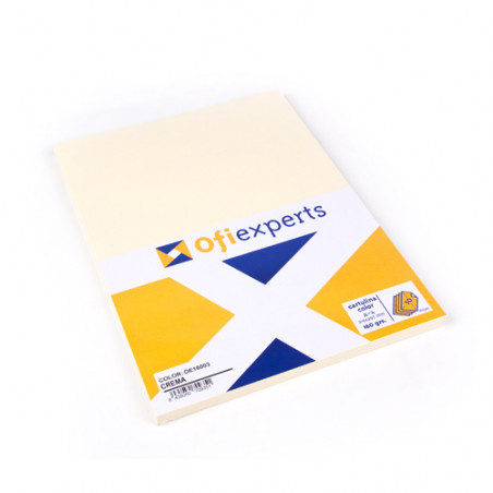 CARTOLINA DIN-A4 CREMA  (25u)