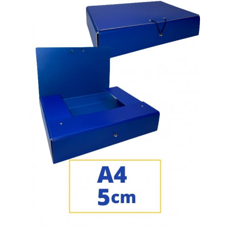 CARP. PROJECTES A4 050x340x250mm BLAU