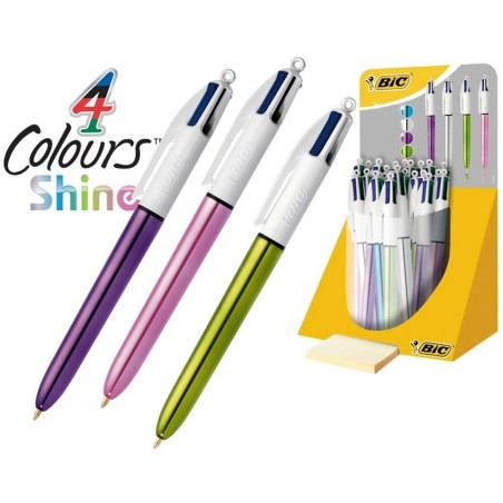 BOLI BIC 4 COLORS METALITZAT SHINE ASSORTITS