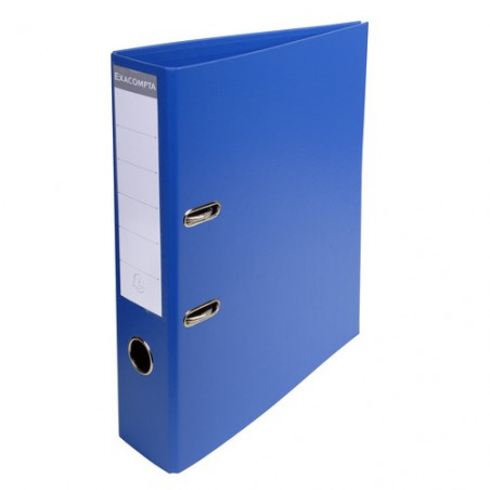 Archivador A4 70mm Pvc PremTouch azul oscuro colores vivos Exaco