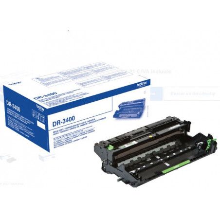 CARTUTX LASER BROTHER (DR3400) TAMBOR