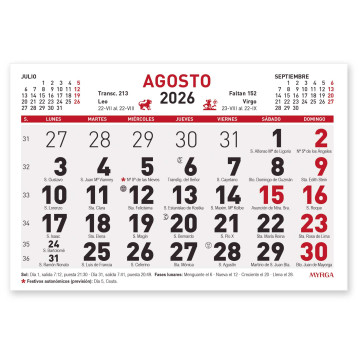 CALENDARI FALDILLA M/V 150x100 SP (MYRGA 1591)