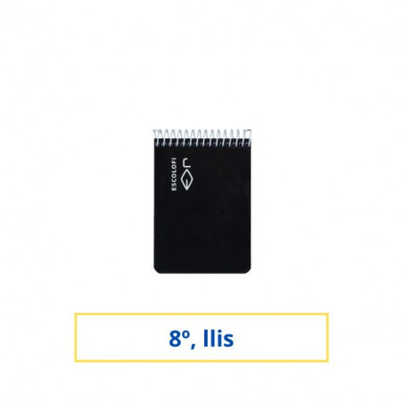 BLOC ESP. T.NEGRE 8º LLIS (100f) 70gr EXTRA