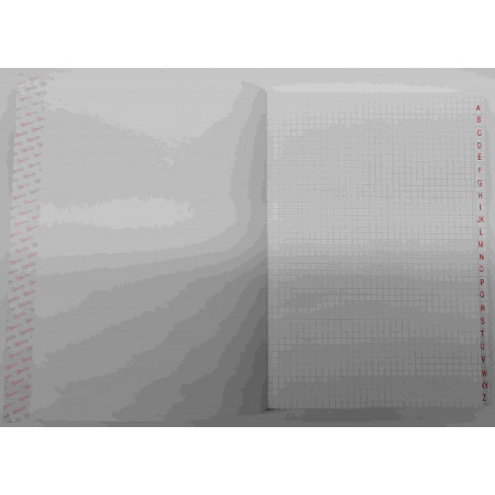 CARTONE COMPTABILITAT CUADRICULA 4mm AZ 4º (150x205mm) 100f
