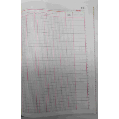 CARTONE COMPTABILITAT Nº 67 REGISTRO INTEGRAL FOLI (210x305mm) 0