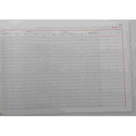 CARTONE COMPTABILITAT Nº 86 REGISTRO VENTAS E INGRESOS FOLI AP