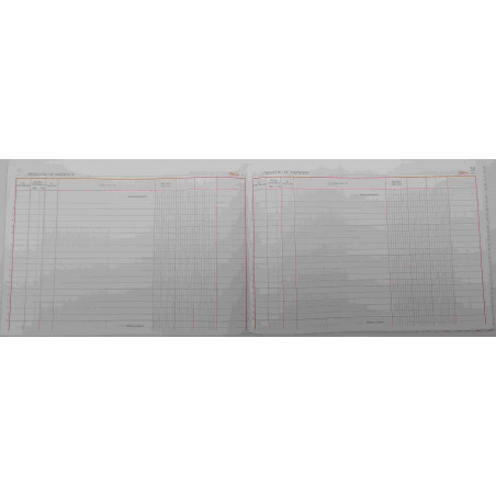 CARTONE COMPTABILITAT Nº 92 REGISTRO DE INGRESOS FOLI AP (300x20