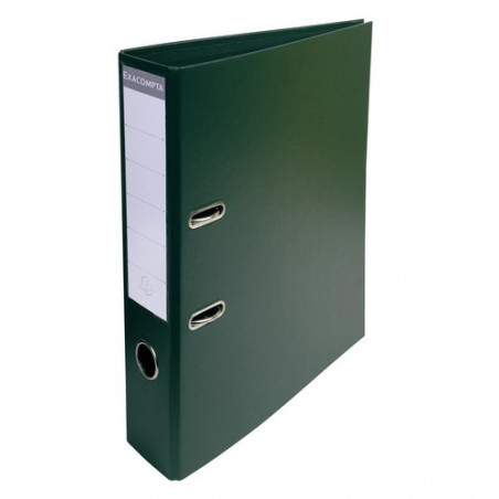 Archivador A4 70mm Pvc PremTouch verde oscuro colores vivos Exac