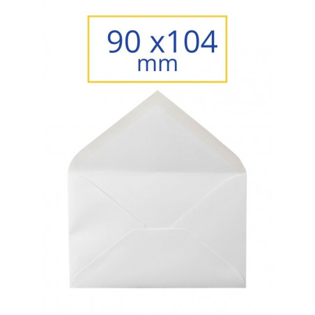 SOBRE BLANC 090x140 MINIM CORREUS (100u)