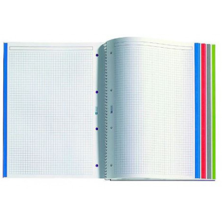 CUAD. ESP. NOTE BOOK A4 CUADRICULA LLICENCIES              (ABO)