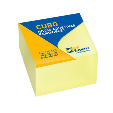 TACO NOTES ADH. 076x076 GROC OFIEXPERTS CUBO (400f)