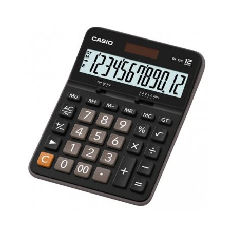 CALC. SOBRE T. 130x175 12D MU,>,GT,DEC CASIO DX12B