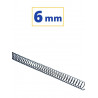 CANUTO ESPIRAL METALIC (5:1 06 mm 30 FULLS) NEGRE