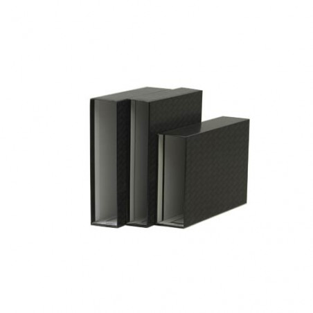 FUNDA ARXIV. OEX. A4 ESTRET NEGRE                          (ABO)